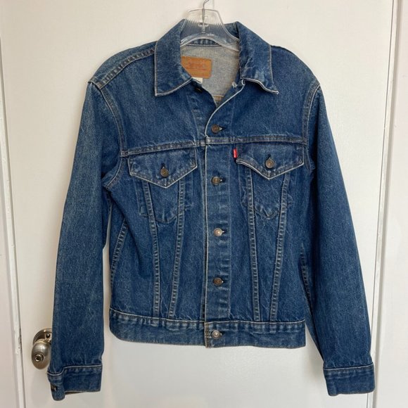 Vintage classic Levi's denim jean jacket 70's 1975-1979. - Picture 1 of 12